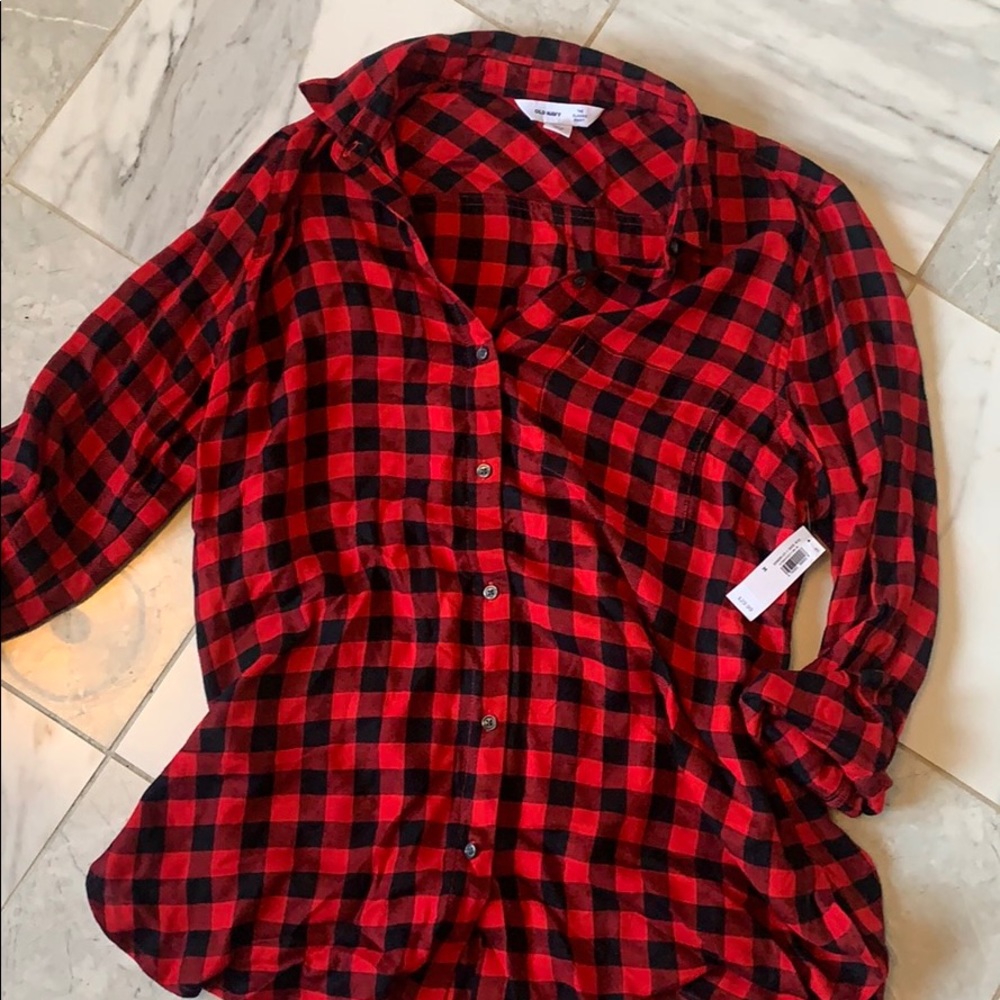 NWT, Medium Old Navy Flannel Shirt